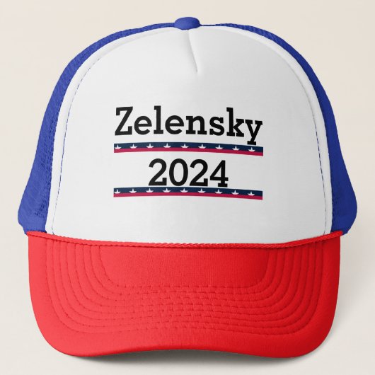 Casquette Chapeau de camion Zelensky 2024 (Devant)