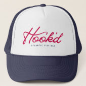 Casquette Chapeau de camionnette Blue Hook'd (Devant)