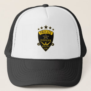 Casquette Chapeau de camionnette de chercheur privé