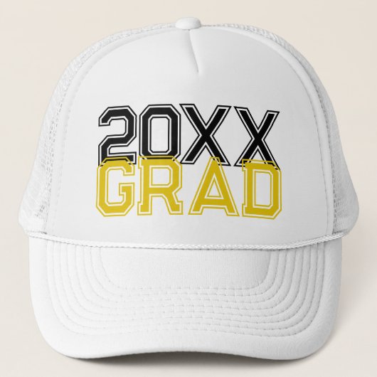 Casquette Chapeau de camionnette de graduation GRAD 20XX (Devant)