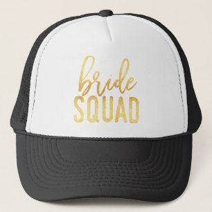 Casquette Chapeau de camionnette de l'équipe de mariée d'o