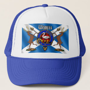 Casquette Chapeau de camionnette de l'insigne du clan Wemyss