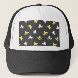 Casquette Chapeau de camionnette de maïs (gris foncé et jaun