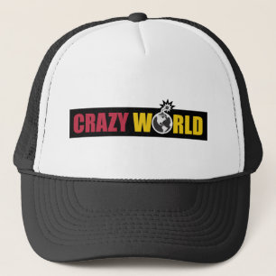 Casquette Chapeau de camionnette du Logo du Monde fou