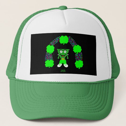 Casquette Chapeau de camionnette FrankenFromage St. Patrick (Devant)