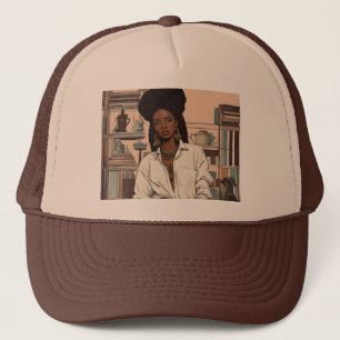 Casquette Chapeau de camionnette noire