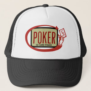 Casquette Chapeau de camionnette personnalisé 52 Card Poker