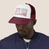 Casquette Chapeau de camionneur Aloha Cool (En situation)