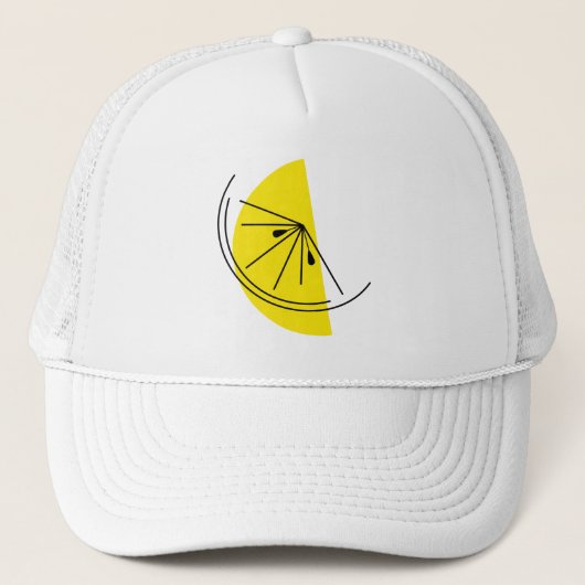 Casquette Chapeau de camionneur Citrus Lemon (Devant)