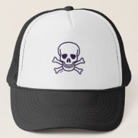 Chapeau de camionneur crâne n os