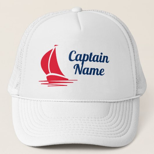 Casquette Chapeau de camionneur de bateau sur mesure pour ma (Devant)