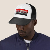 Casquette Chapeau de camionneur de conception d'écoulement (En situation)