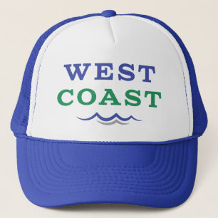 Casquette chapeau de camionneur de la côte ouest