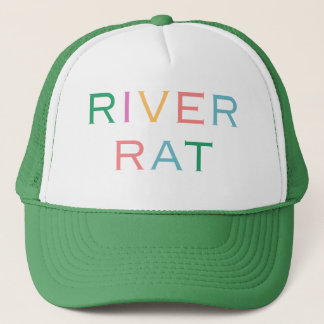 Casquette Chapeau de camionneur de rat de rivière