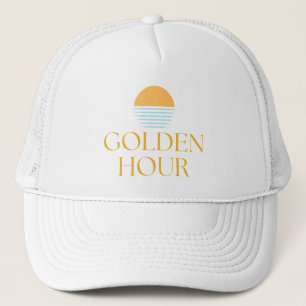 Casquette Chapeau de camionneur d'une heure d'or
