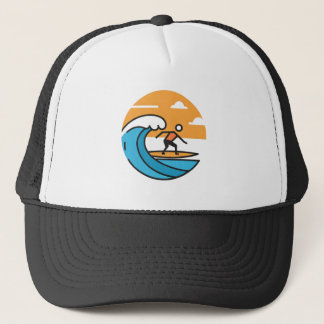 Casquette chapeau de camionneur surf
