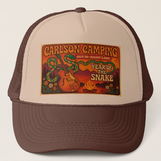 Casquette Chapeau de camp (Devant)