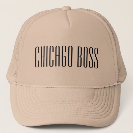 Casquette Chapeau de Chicago Boss (Devant)
