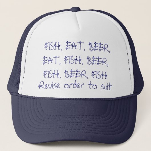 Casquette Chapeau de pêche (Devant)