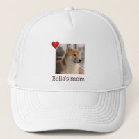 Chapeau de photo de chien mignon pour l'amour de m