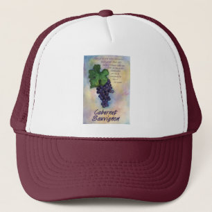 Casquette Chapeau de vin Cabernet Sauvignon