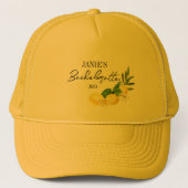 Casquette Chapeau de week-end de Bachelorette personnalisé | (Devant)