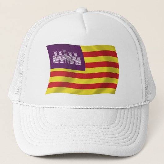 Casquette Chapeau Drapeau des Îles Baléares (Devant)
