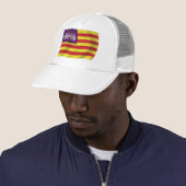 Casquette Chapeau Drapeau des Îles Baléares (En situation)
