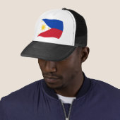 Casquette Chapeau Drapeau Philippines (En situation)