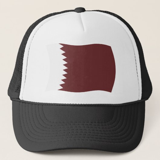 Casquette Chapeau Drapeau Qatar (Devant)