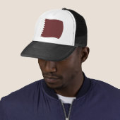 Casquette Chapeau Drapeau Qatar (En situation)