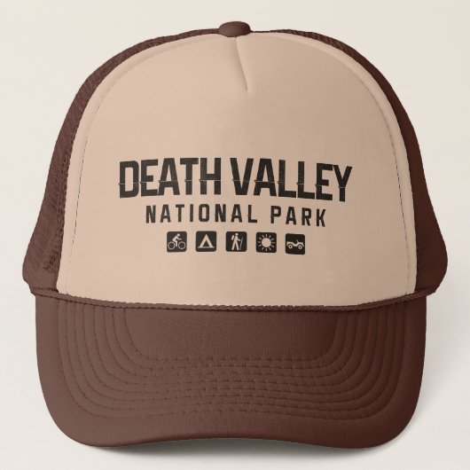 Casquette Chapeau du camionneur du parc national de Death Va (Devant)