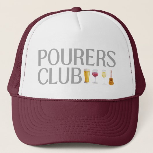Casquette Chapeau du club pourers (Devant)