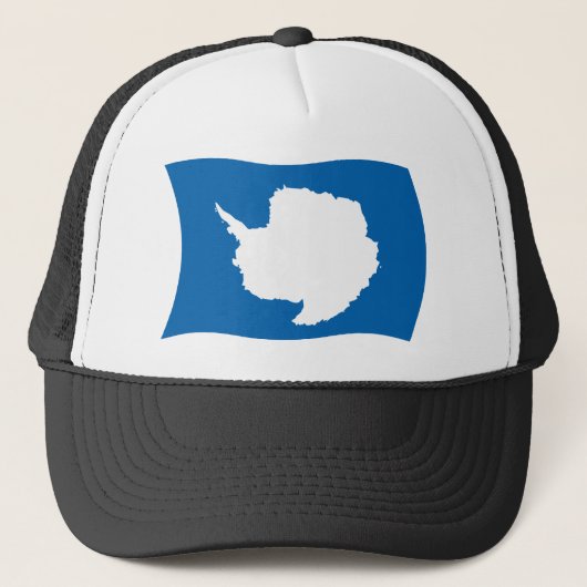 Casquette Chapeau du drapeau de l'Antarctique (Devant)
