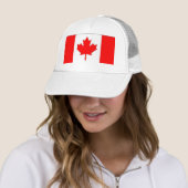 Casquette Chapeau du drapeau du Canada (En situation)