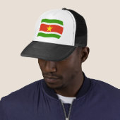 Casquette Chapeau du drapeau du Suriname (En situation)