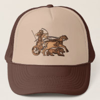 Chapeau du guerrier assyrien