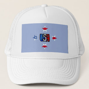 Casquette Chapeau étoiles patriotiques