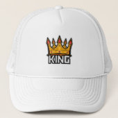 Casquette Chapeau King Crown Trucker (Devant)