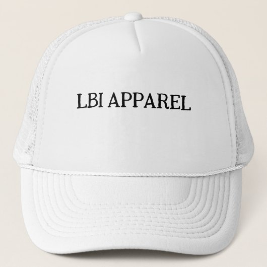 CASQUETTE CHAPEAU MARQUE DÉPOSÉE LBI APPAREL (Devant)