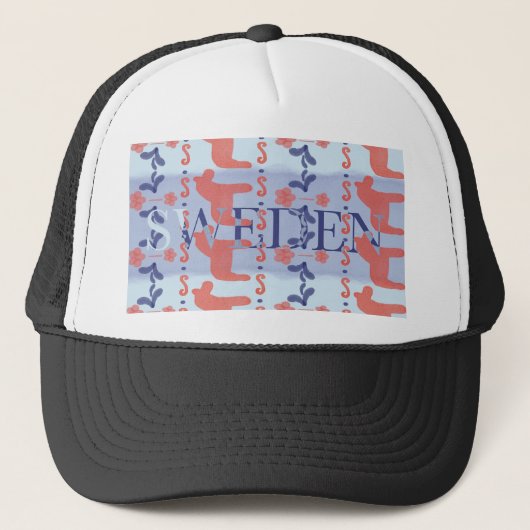 Casquette Chapeau modèle Suède (Devant)