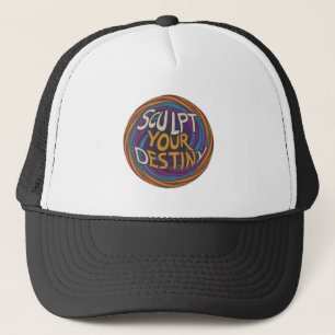 Casquette Chapeau multi couleurs "Sculptez votre destin"