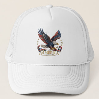 Casquette Chapeau patriotique 250e anniversaire d'Amérique