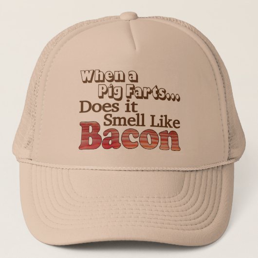 Casquette Chapeau Pet de Cochon (Devant)