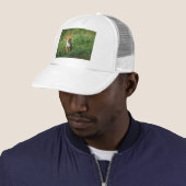 Casquette Chapeau renard rouge (En situation)
