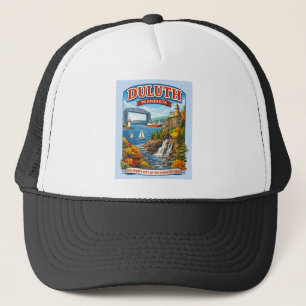 Casquette Chapeau souvenir de Duluth, Minnesota, lac Supérie