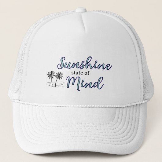 Casquette Chapeau Sunshine State of mind (Devant)