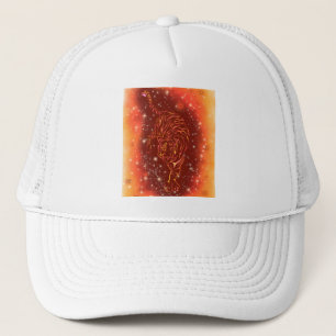 Casquette Chapeau Tiger Trucker Courant À Galaxy Starry Nigh