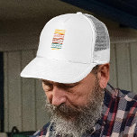 Casquette Chapeau Trucker Retro Grand-pa<br><div class="desc">Un camionneur de grand-père rétro est un cadeau génial pour grand-père. Une police vintage colorée et un design moderne font de cet hôtel la Fête des pères parfaite,  les grands-parents jour ou cadeau d'anniversaire pour lui cette année.</div>
