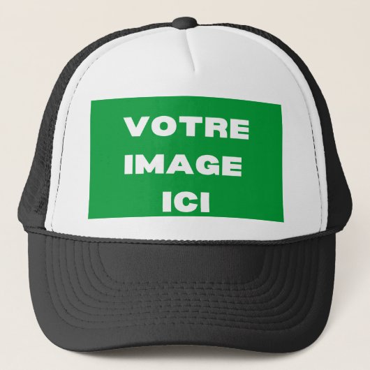 Casquette Chapeau - Votre image ici - (Devant)